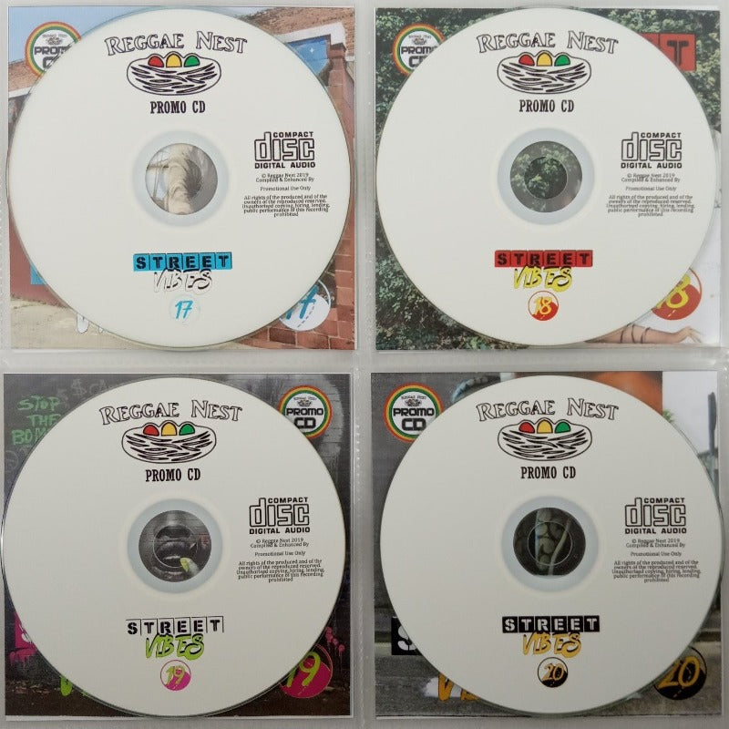 Street Vibes 4CD Jumbo Pack 5 (Vol 17-20) - Dancehall, Bashment, Urban Reggae