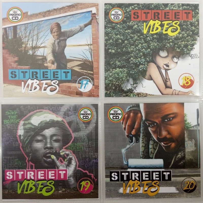 Street Vibes 4CD Jumbo Pack 5 (Vol 17-20) - Dancehall, Bashment, Urban Reggae