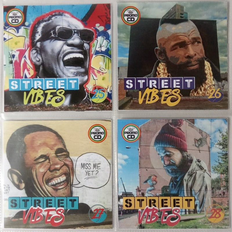 Street Vibes 4CD Jumbo Pack 7 (Vol 25-28) - Dancehall, Bashment, Urban Reggae