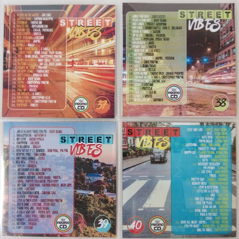 Reggae　10　37-40)　Pack　–　Jumbo　Urba　Bashment,　Street　Dancehall,　(Vol　Vibes　4CD　Nest