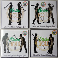 Thumbnail for Strike Gold 4CD Jumbo Pack (Vol 1-4) Rare 70's Revival Reggae Gems - the Golden Era of Reggae