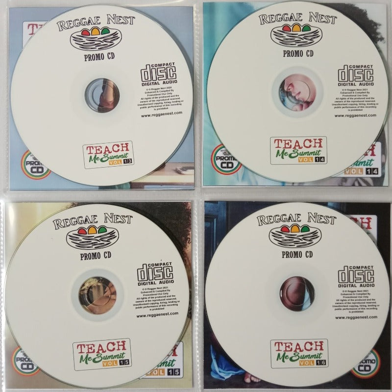 Teach Me Summit 4CD Jumbo Pack 4 (Vol 13-16) Select Conscious/Roots Reality Reggae