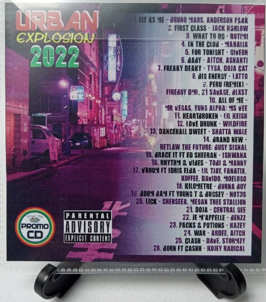 Urban Explosion 2022 - Urban, RnB, Grime, Trap, Dancehall, Hip-Hop, Afrobeat, Soca