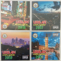 Thumbnail for Urban Explosion 4CD Jumbo Pack (2016-2019) Urban, RnB, Crossover, Dancehall, Afrobeat