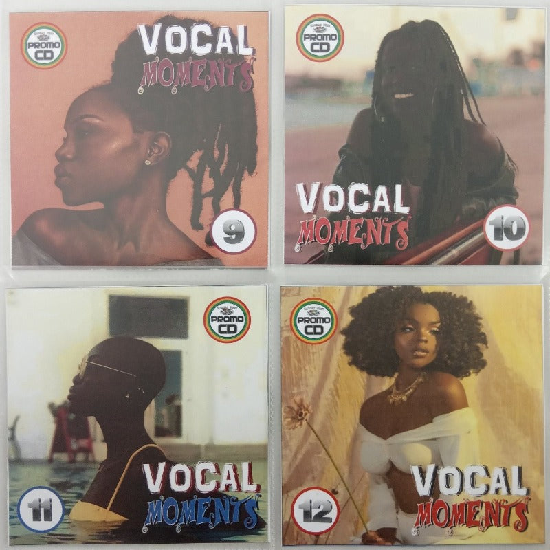 Vocal Moments 4CD Jumbo Pack 3 (Vol 9-12) - 5 Hours+ Beautiful Vocal Reggae