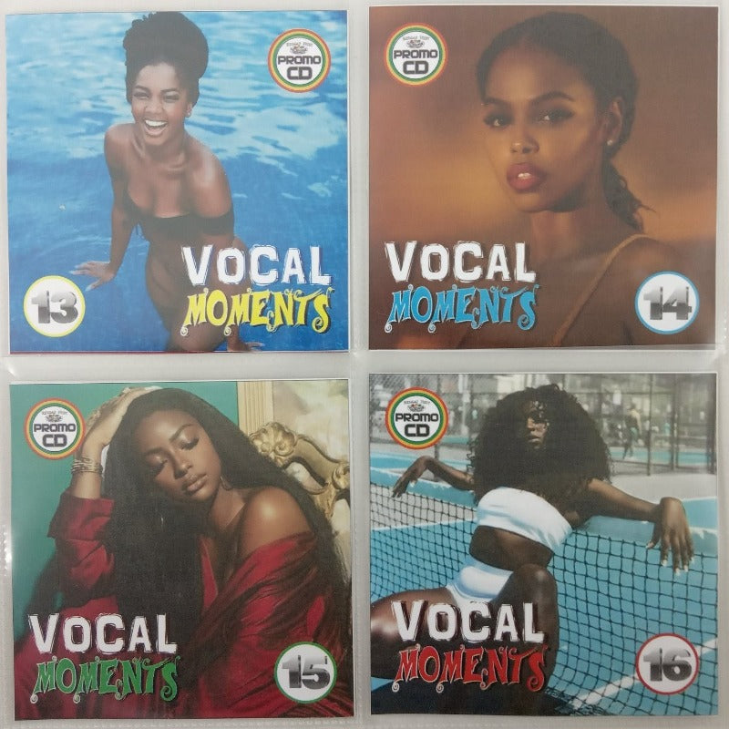 Vocal Moments 4CD Jumbo Pack 4 (Vol 13-16) - 5 Hours+ Beautiful Vocal Reggae