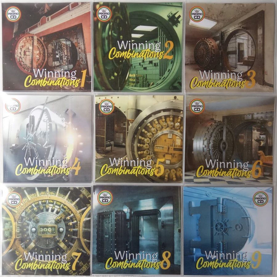 Winning Combinations 9CD MEGA Pack - Featuring Reggae & Dancehall Artists in Combo