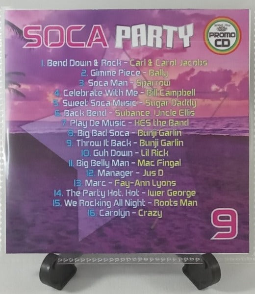 Soca Party Vol 9 - Party Discs, Calypso & Soca new & classic, Energy!!